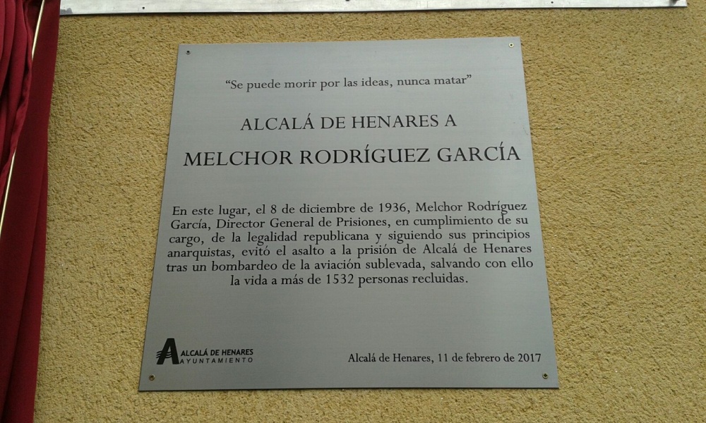 Melchor Rodríguez – Homenaje febrero 2017