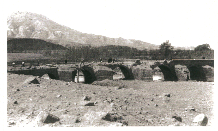 Estado del Puente del Zulema tras la explosión