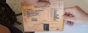 Ficha de deportado de Manuel Vacas